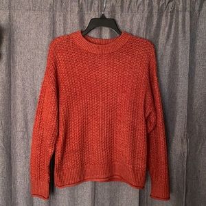 Rust sweater by Universal Thread from Target, size xs, color rust.